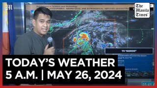 Today's Weather, 5 A.M. | May 26, 2024