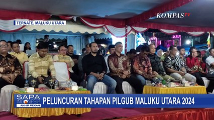 Peluncuran Tahapan Pilgub Maluku Utara 2024