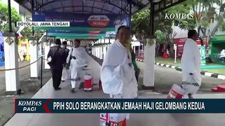 PPIH Solo Berangkatkan Jemaah Haji Gelombang Kedua