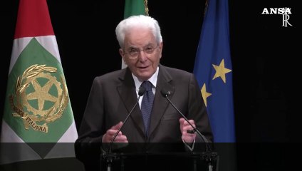 Mattarella: "Squilibri territoriali di grande attualita'"