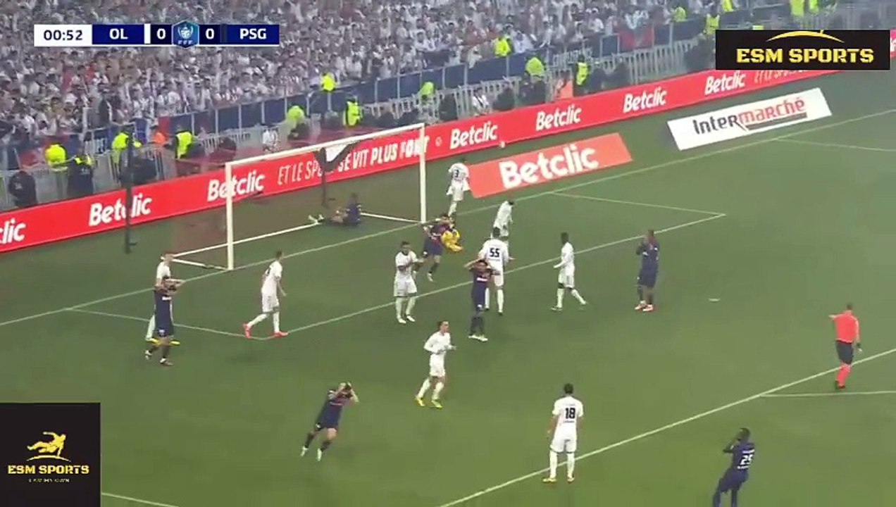 Lyon vs PSG 12 HIGHLIGHTS French Cup 2024 FINAL video Dailymotion