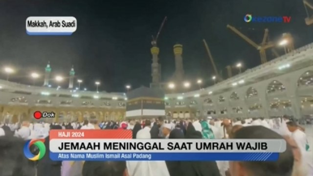 Jemaah Haji Meninggal Dunia saat Tawaf pada Putaran Terakhir