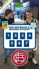 Adiviná los 7 equipos con más descensos a la segunda división del fútbol Argentino