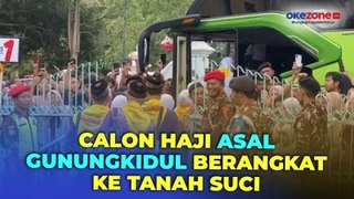 Suasana Haru Selimuti Pemberangkatan Calon Jemaah Haji di Kabupaten Gunungkidul