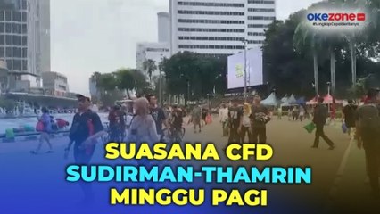 Hari Terakhir Libur Panjang Waisak, Begini Suasana CFD Sudirman-Thamrin