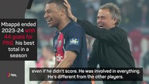 Luis Enrique bids generous farewell to 'irreplaceable' Mbappé