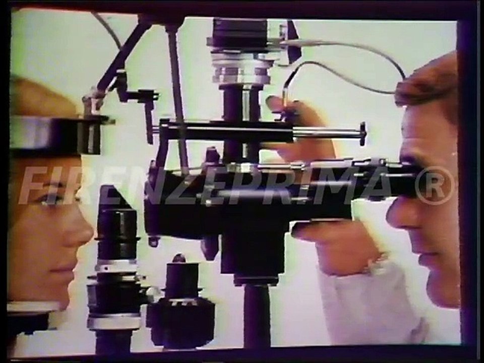 Spot pubblicità werbung. Ottica  Kontact lenti a contatto Firenze. Marzo 1979