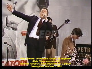 Viva l'amore. Narciso Parigi e i Sing Sing Sing live in  I gitani. Teleregione Toscana - 1982