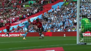 Manchester City vs Manchester United 1-2 Key Moments Final Emirates FA Cup 2023-24
