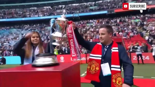 Manchester United vs Manchester City 2 x 1 All Goals & Highlights - FA Cup final 2024