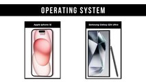 Apple iphone 15 vs Samsung Galaxy S24 Ultra Comparison