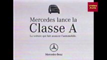 Publicité Mercedes Classe A : la voiture qui fait avancer l'automobile