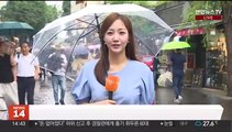 [날씨] 휴일 전국 요란한 비바람 유의…시간당 10~30㎜