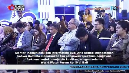 Kominfo Siapkan Tim Pengawas Spektrum Frekuensi Selama Gelaran WWF ke-10 di Bali