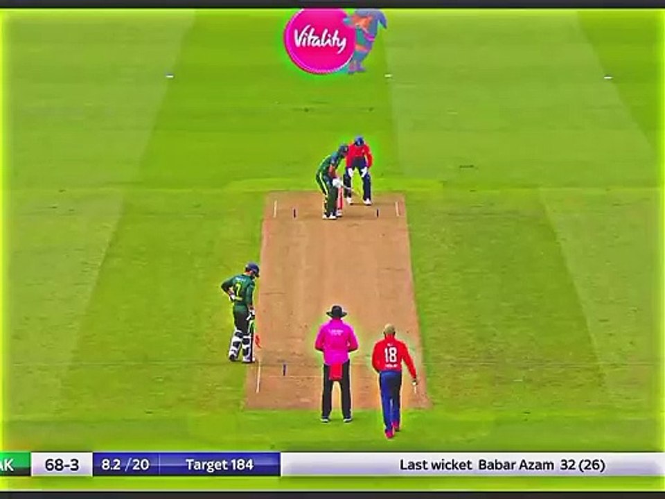 Pak vs England cricket match fakhar Zaman six