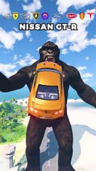 Cars VS King Kong  - BeamNG.drive #26