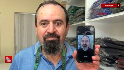 Antalya'da kanser tedavisi gördü, beyaz saçı ve sakalı siyah uzadı