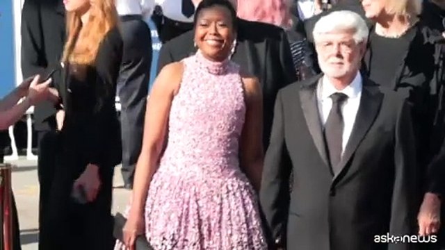 Cannes, George Lucas sul red carpet prima della Palma alla carriera