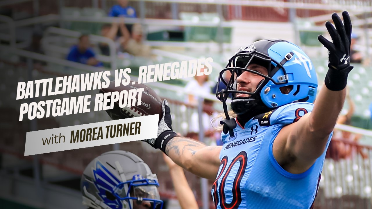 UFL UPDATE: Arlington Renegades Take Down Playo...