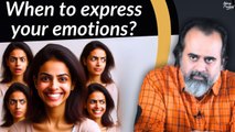 When to express your emotions? || Acharya Prashant, with NIT-Calicut (2022)