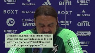 Daniel Farke: We have options to cope with Patrick Bamford absence