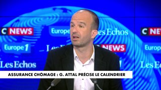 Manuel Bompard : «Gabriel Attal veut piquer de l'argent sur les cotisations pour venir abonder le problème de déficit de l'Etat»