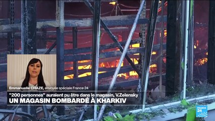 Guerre en Ukraine : à Kharkiv, "on vit toute la journée avec des explosions"