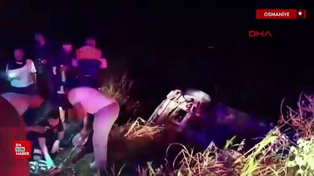 Osmaniye'nin Kadirli ilçesinde 2 otomobilin çarpıştığı kaza