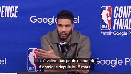 Celtics - Tatum : “Une victoire difficile où il a fallu tout donner”