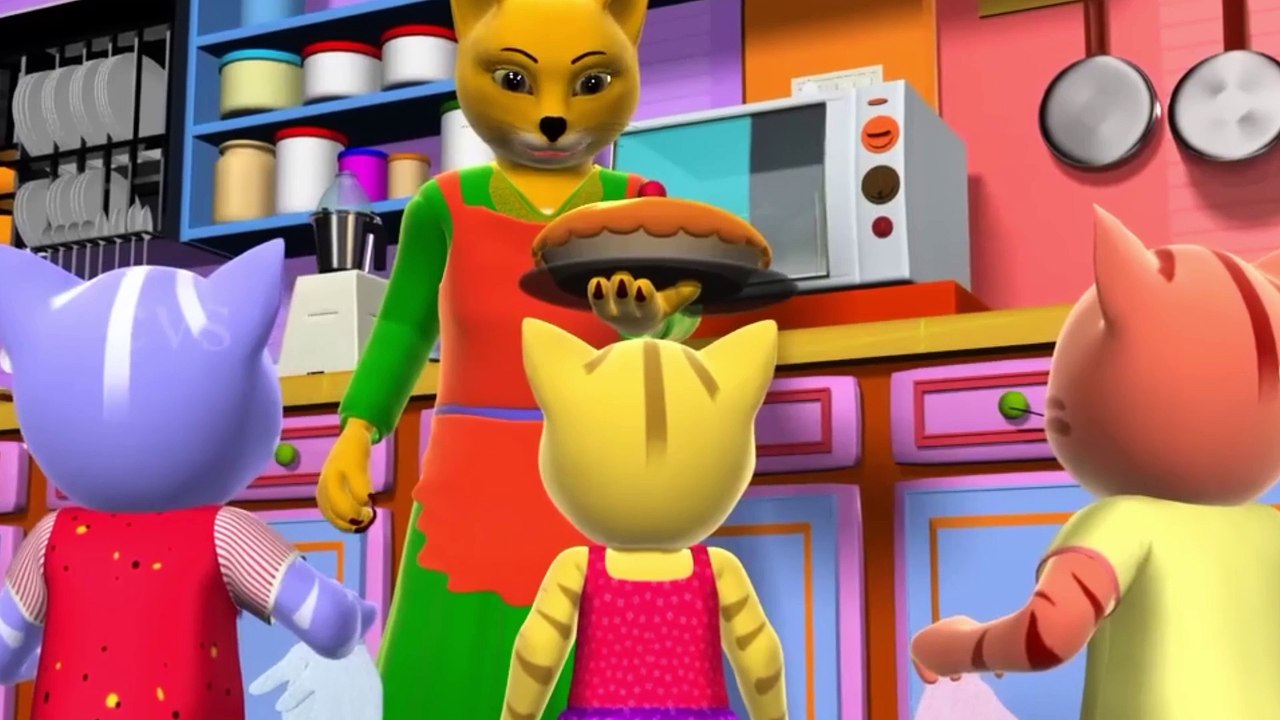 Three Little Kittens Nursery Rhyme | Baby Songs | 3D English Nursery Rhymes for Children