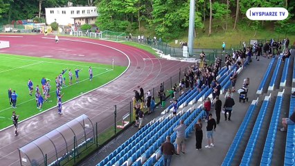 Podziękowania kibiców Floty Świnoujście po meczu z Cartusią Kartuzy