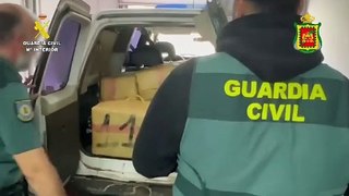 La Guardia Civil incauta más de 1.500 kilos de hachís en Fuerteventura
