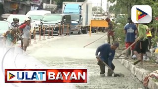 Road repairs at reblocking, tuloy-tuloy sa kabila ng pag-ulan