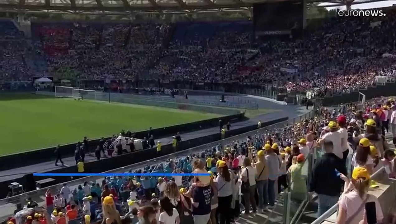 A nélkülöző és szenvedő gyerekekért emelt szót Ferenc pápa