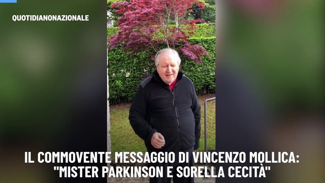 Il commovente messaggio di Vincenzo Mollica: Mister Parkinson e sorella cecit?