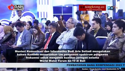 Kominfo Siapkan Tim Pengawas Frekuensi Selama Acara WWF