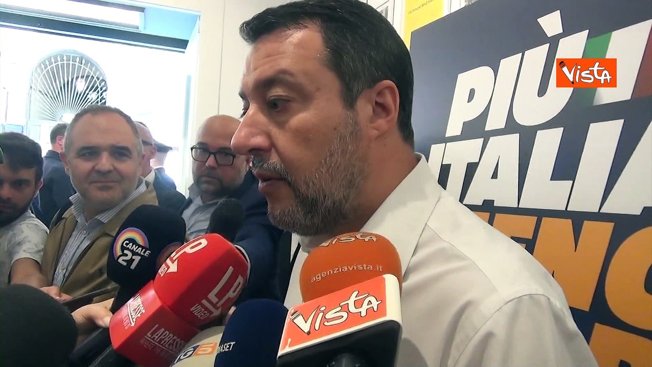 Salvini: "Meloni - Le Pen? Bene, spero in centrodestra unito anche in Europa"