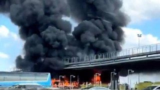 PSG- und Lyon-Fans setzen Bus in Brand
