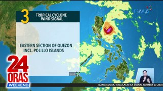 Bagyong Aghon, lumakas pa bilang severe tropical storm | 24 Oras Weekend