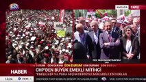 Emekliler Ankara'da eylemde