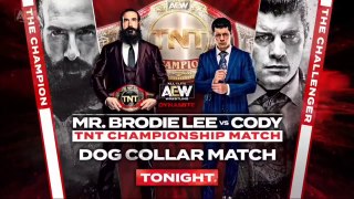 AEW Dynamite 10.07.2020 - Cody vs Mr. Brodie Lee (Dog Collar Match, AEW TNT Championship)