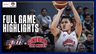 PBA Game Highlights: Ginebra on verge of finals after comeback win vs. Meralco in Game 5