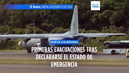 Empieza la evacuación de turistas en Nueva Caledonia mientras los independentistas protestan