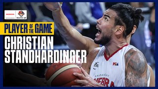 PBA Player of the Game Highlights: Christian Standhardinger scores 34, fuels Ginebra's turnaround vs. Meralco for 3-2 semis edge