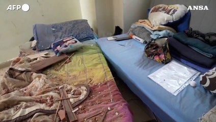 Israele, i danni provocati dai razzi lanciati da Hamas a Herzliya