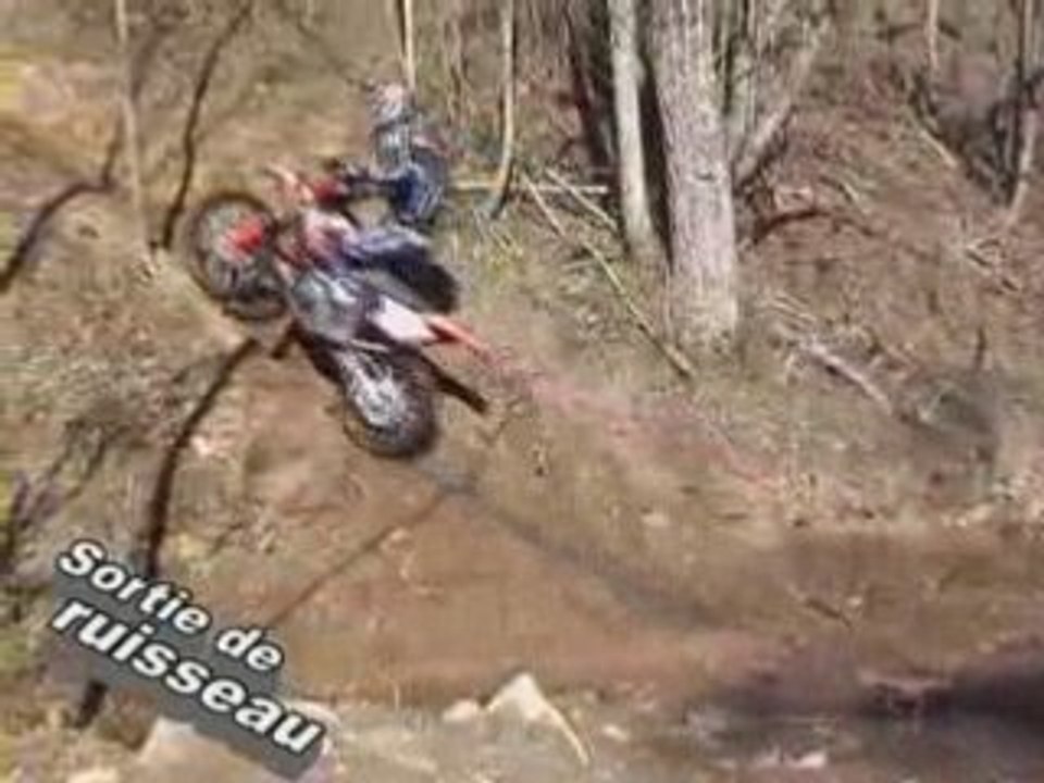 [Enduro] Session sortie de ruisseau chez a2o