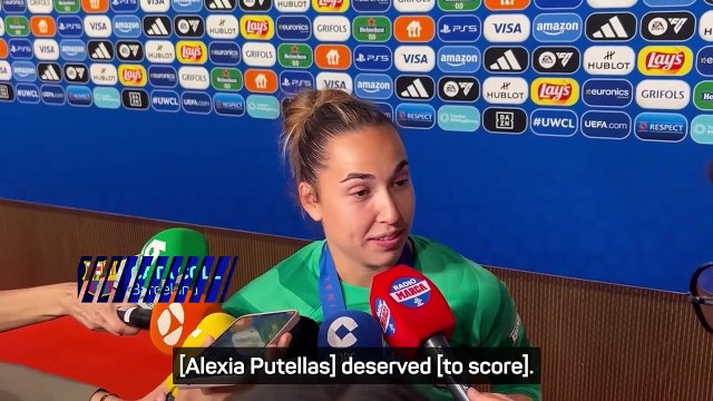 Barcelona stars agree: Putellas 'deserved' Champions League goal