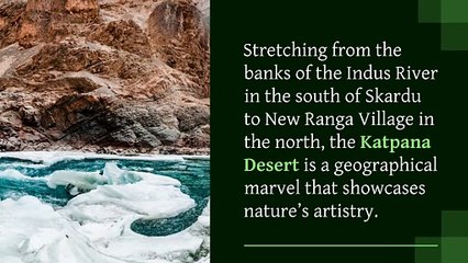 Exploring the Enigmatic Katpana Cold Desert: Pakistan’s High-Altitude Marvel