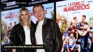 PHOTOS Dany Boon et Laurence Arné, amoureux assortis pour défendre leur nouveau bébé