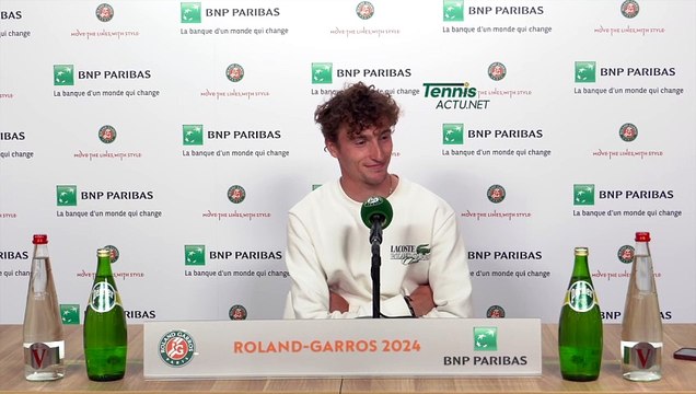 Tennis - Roland-Garros 2024 - Ugo Humbert : Je me dis qu'un jour j'arriverai à bien jouer à Roland-Garros